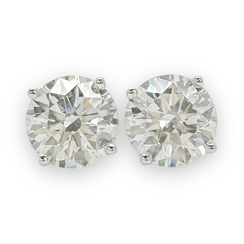 14K W Gold 2.50cttw VS1/I Lab-Created Diamond Earrings - Walter Bauman Jewelers