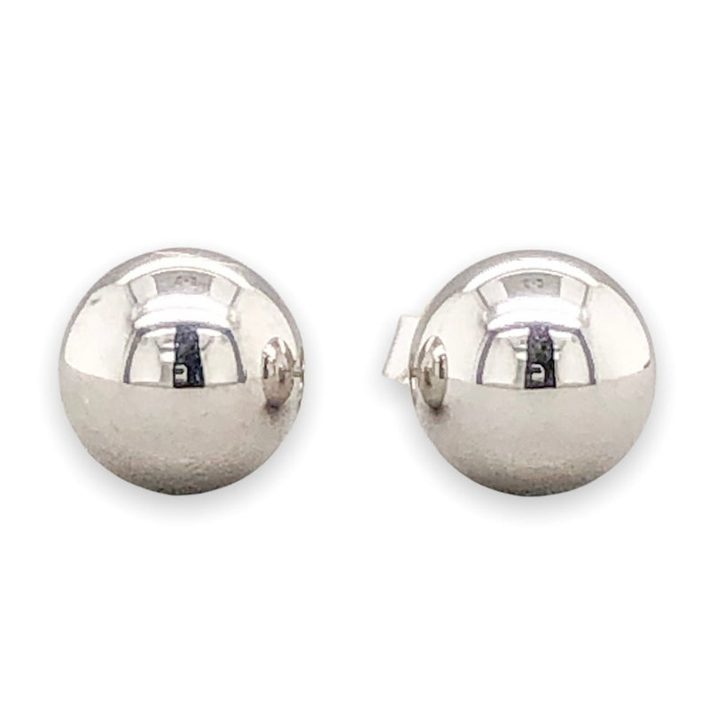 14K W Gold 5mm Ball Stud Earrings - Walter Bauman Jewelers