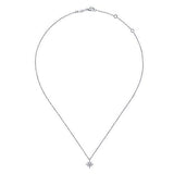 14K WG .11cttw Diamond Pavé Star Pendant - Walter Bauman Jewelers