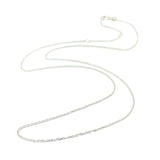 14K WG 16-18" 030 Cable Chain - Walter Bauman Jewelers