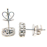14K WG 1cttw Diamond Earrings - Walter Bauman Jewelers