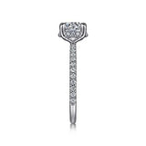 14K WG .30cttw Diamond Mounting - Walter Bauman Jewelers