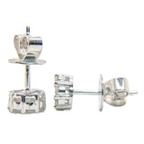 14K WG .50cttw Diamond Earrings - Walter Bauman Jewelers