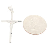 14K WG Crucifix Pendant - Walter Bauman Jewelers