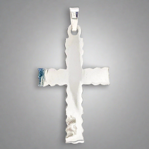 14K WG INRI Crucifix Pendant - Walter Bauman Jewelers