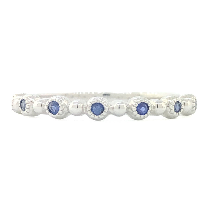 14K WG Sapphire Ring - Walter Bauman Jewelers