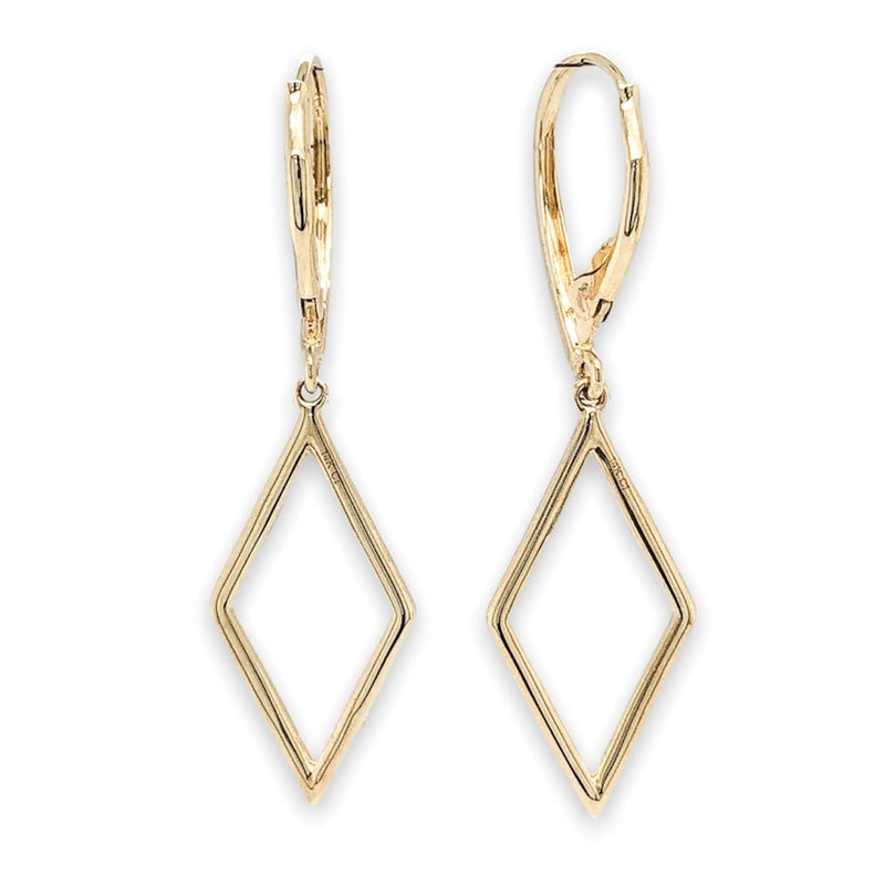 14K Y Gold 0.25cttw Diamond Earrings - Walter Bauman Jewelers