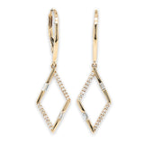 14K Y Gold 0.25cttw Diamond Earrings - Walter Bauman Jewelers