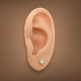 14K Y Gold 0.52ctw H/SI2 Lab-Created Diamond Earrings - Walter Bauman Jewelers