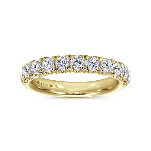 14K Y Gold 1.00ctw H/VS2 Diamond Band - Walter Bauman Jewelers