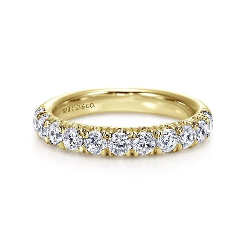 14K Y Gold 1.00ctw H/VS2 Diamond Band - Walter Bauman Jewelers