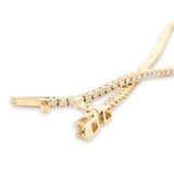 14K Y Gold 1.35cttw Diamond Tennis Bracelet - Walter Bauman Jewelers