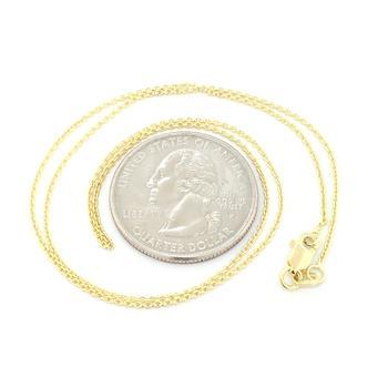 14K Y Gold 1.50mm Round Cable Chain - Walter Bauman Jewelers