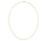 14K Y Gold 18" Small Paperclip Link Chain 3.0grms - Walter Bauman Jewelers