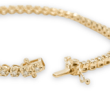 14K Y Gold 1ctw Diamond Tennis Bracelet - Walter Bauman Jewelers