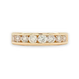 14K Y Gold 1ctw H/SI2 Diamond Band - Walter Bauman Jewelers