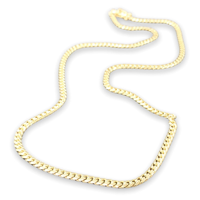 14K Y Gold 20" Curb Link 4mm Chain 27.1grms - Walter Bauman Jewelers