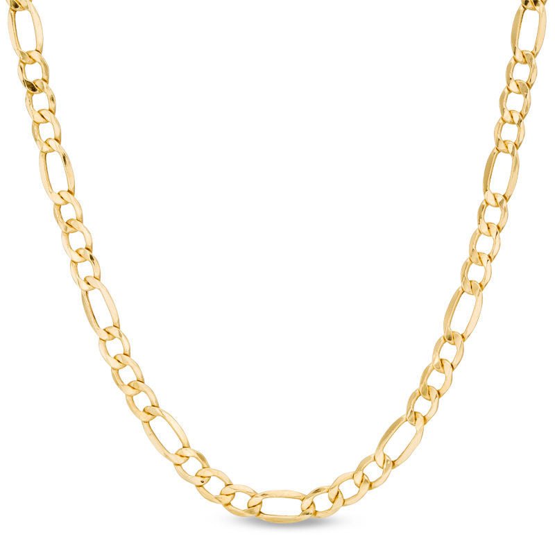 14K Y Gold 22" Figaro Chain 18.3grms - Walter Bauman Jewelers