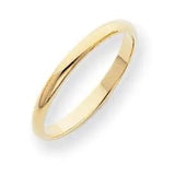 14K Y Gold 2mm Wedding Band 1.8grms - Walter Bauman Jewelers