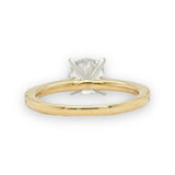 14K Y Gold .33ctw 4 Prong Diamond Mounting - Walter Bauman Jewelers