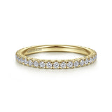 14K Y Gold .45cttw Ladies Diamond Band - Walter Bauman Jewelers