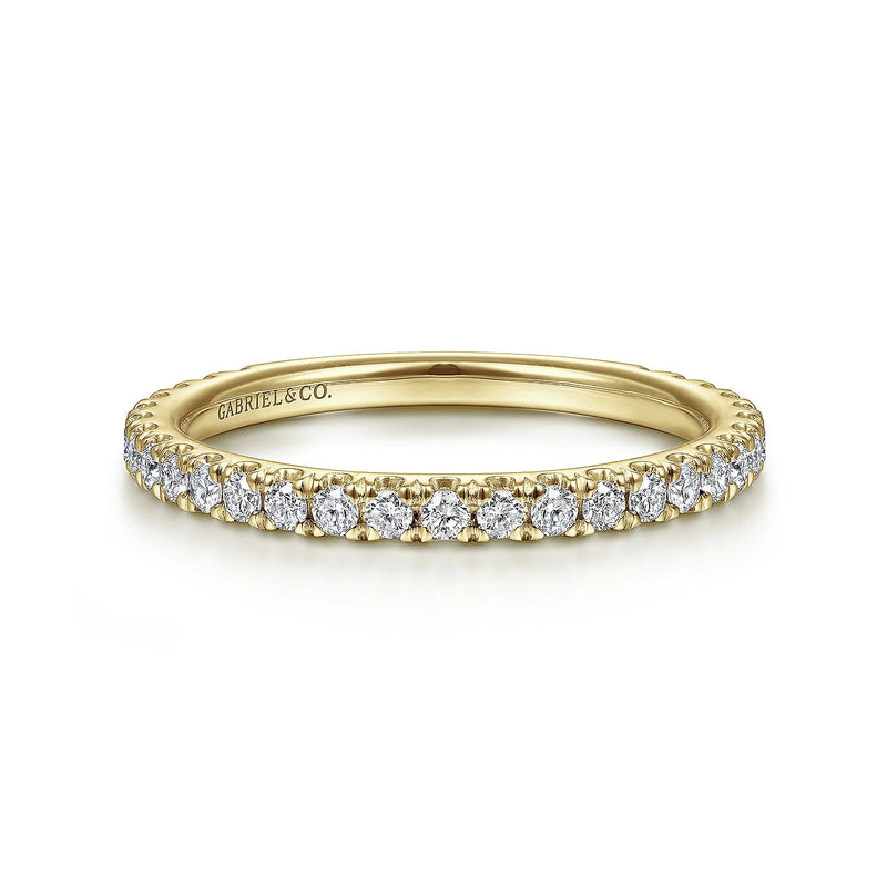 14K Y Gold .45cttw Ladies Diamond Band - Walter Bauman Jewelers