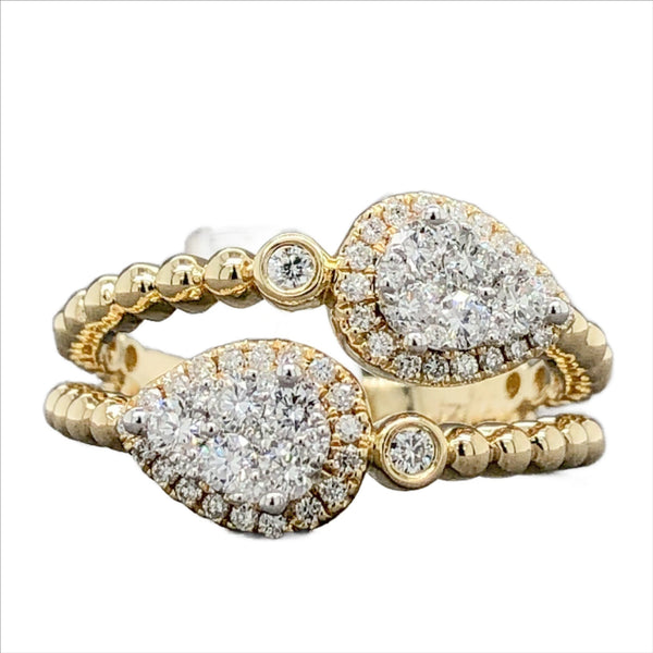 14K Y Gold .50cttw Diamond Ring - Walter Bauman Jewelers