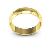 14K Y Gold 5mm Wedding Band 4.8grms - Walter Bauman Jewelers