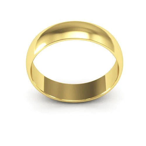 14K Y Gold 5mm Wedding Band 5.0grms - Walter Bauman Jewelers