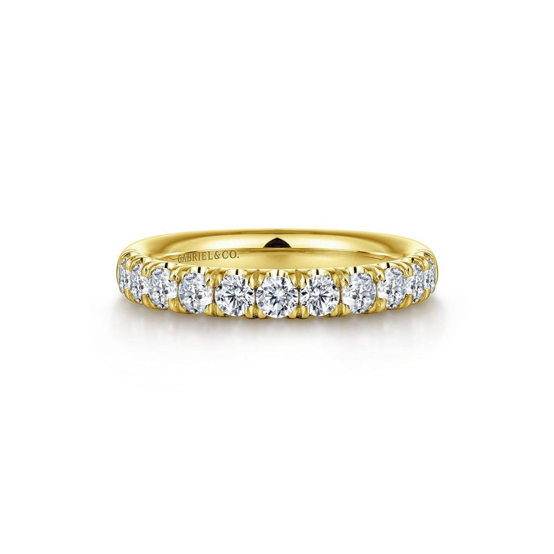 14K Y Gold .73cttw Ladies Diamond Band - Walter Bauman Jewelers