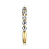 14K Y Gold .80ctw G/SI2 Diamond Band - Walter Bauman Jewelers