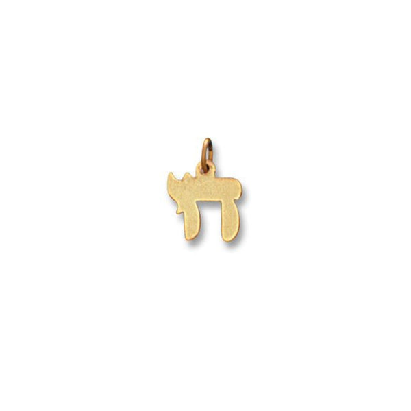 14K Y Gold Chai Pendant 0.4grms - Walter Bauman Jewelers