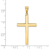 14K Y Gold Cross - Walter Bauman Jewelers