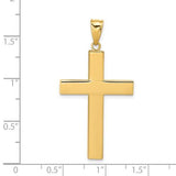 14K Y Gold Cross - Walter Bauman Jewelers