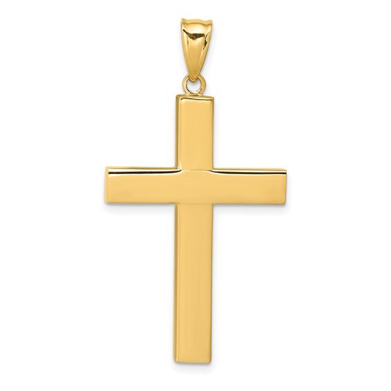 14K Y Gold Cross - Walter Bauman Jewelers