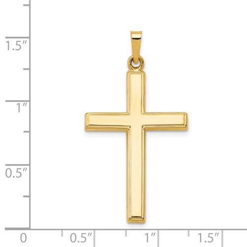 14K Y Gold Cross - Walter Bauman Jewelers