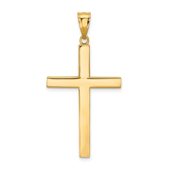 14K Y Gold Cross - Walter Bauman Jewelers