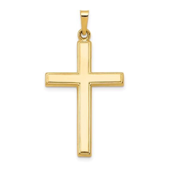 14K Y Gold Cross - Walter Bauman Jewelers