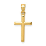 14K Y Gold Cross - Walter Bauman Jewelers