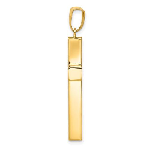 14K Y Gold Cross - Walter Bauman Jewelers