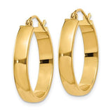 14K Y Gold Hoop Earrings - Walter Bauman Jewelers