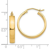 14K Y Gold Hoop Earrings - Walter Bauman Jewelers