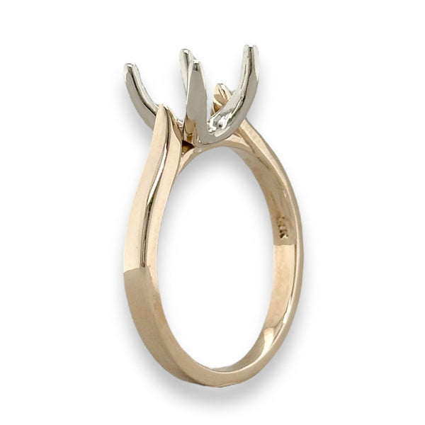 14K Y Gold Ladies Mounting - Walter Bauman Jewelers