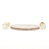 14K YG 0.50cttw Diamond Studs - Walter Bauman Jewelers