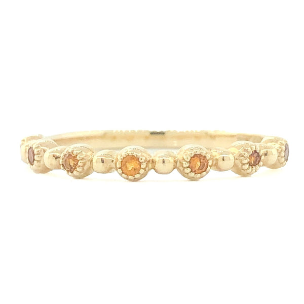 14K YG Citrine Ring - Walter Bauman Jewelers