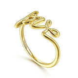 14K YG Love Ring - Walter Bauman Jewelers