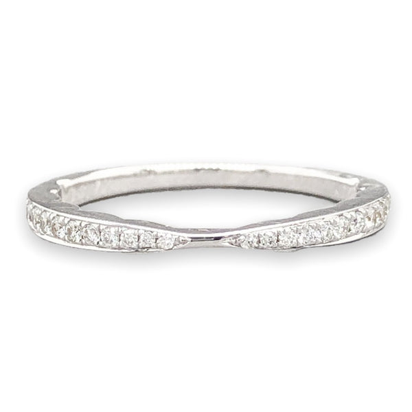 18K W Gold .15cttw Diamond Band - Walter Bauman Jewelers