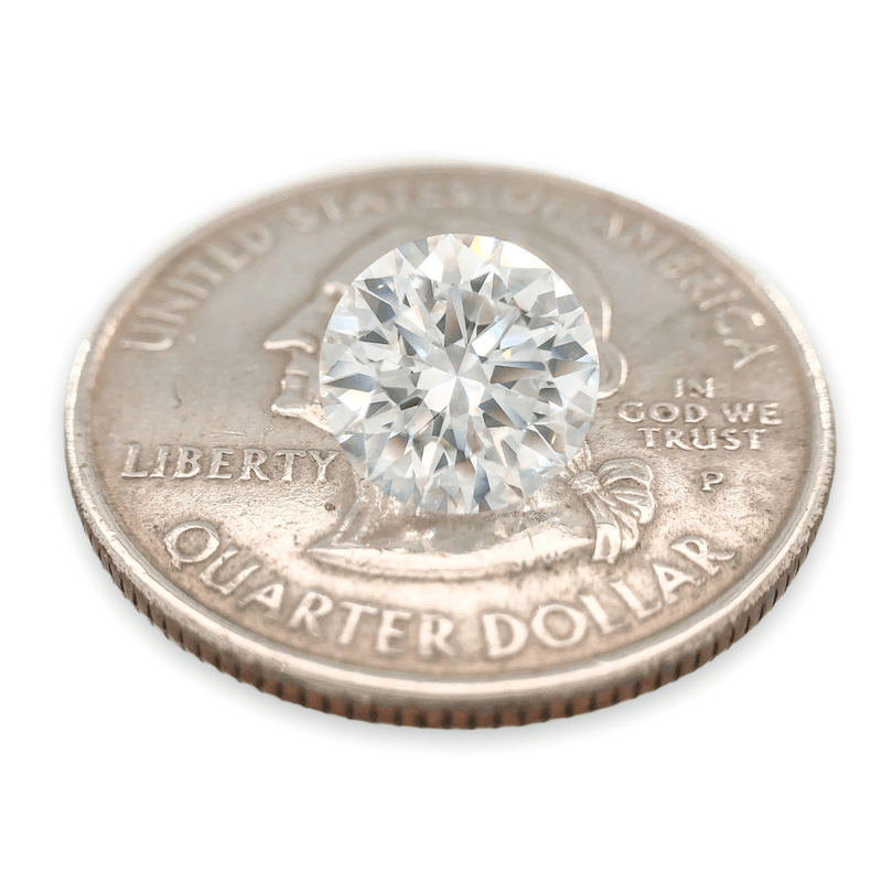 2.06cttw Round Lab Created Diamond-XP4009H - Walter Bauman Jewelers