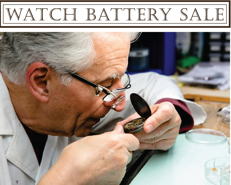 2.95 (1) Year Battery Sale - Walter Bauman Jewelers