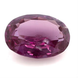 Estate 22.01ct Lab. Purple Sapphire Oval Cut Loose Gemstone